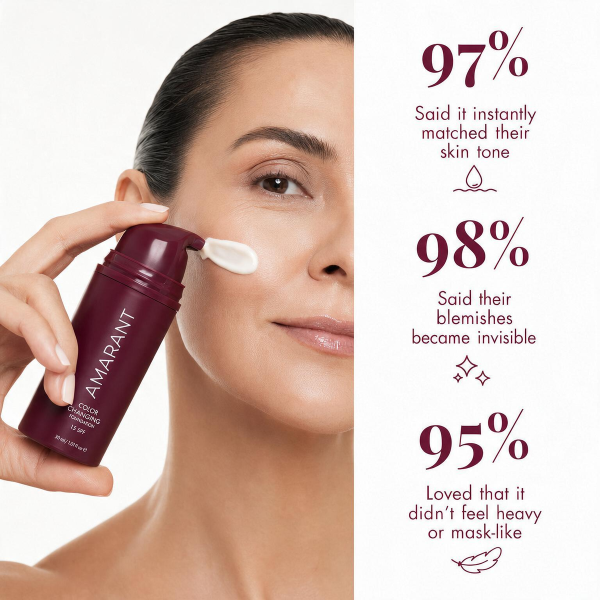 Color Changing Foundation